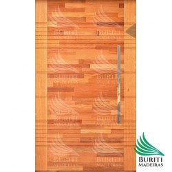 Porta Pivotante Malú + Batente - Angelim Pedra